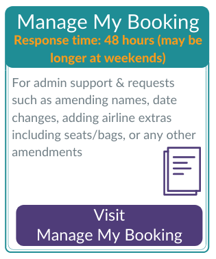 Manage My Booking Form